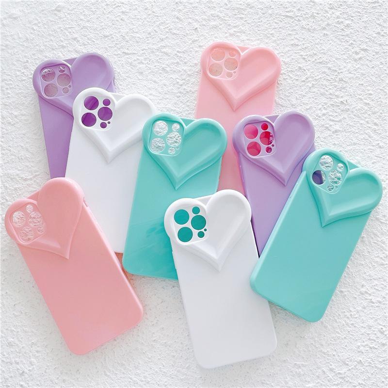 3D Candy Heart Case-xinru
