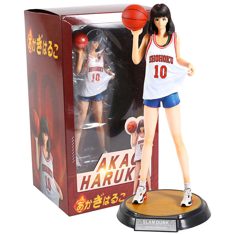 Anime Slam Dunk Akagi Haruko 1/8 Scale PVC Figure Collectible Model Toy-xinru