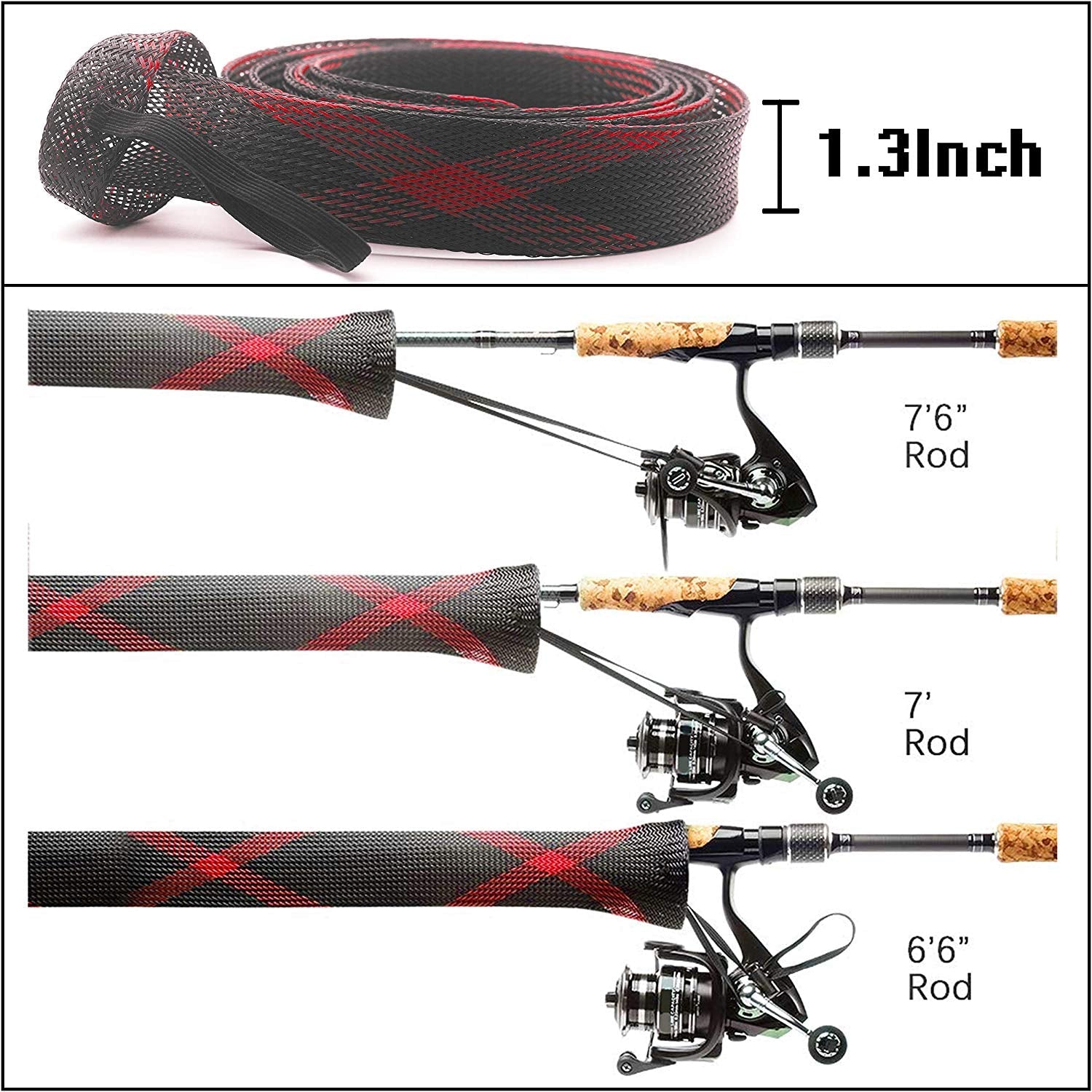 Fishing Rod Sleeves Socks Rod Gloves-xinru
