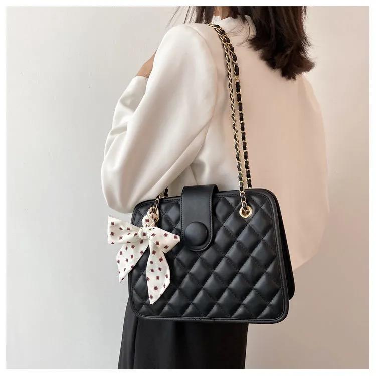 ボウチェーンショルダーバッグ-xinru shop