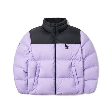 [MLB]Basic color block short padding◆-xinru shop