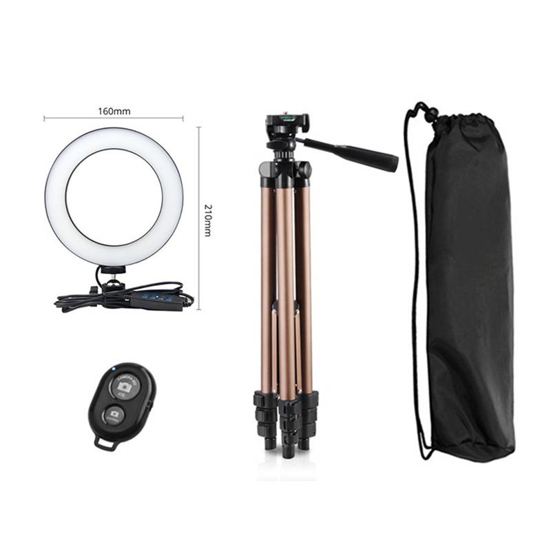 10" Selfie Ring Light  Tripod Makeup For With Stand For Photography Ring Light-xinru