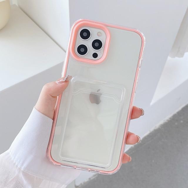 Clear Candy Wallet Case-xinru