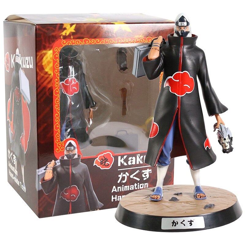 Anime Naruto Shippuden's Akatsuki Kakuzu Collectible PVC Action Figure-xinru