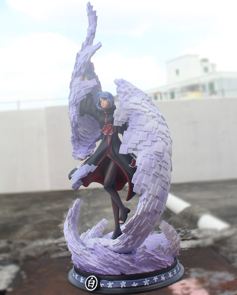Anime Naruto Shippuden Akatsuki Konan Collectible PVC Model Figure Toy-xinru