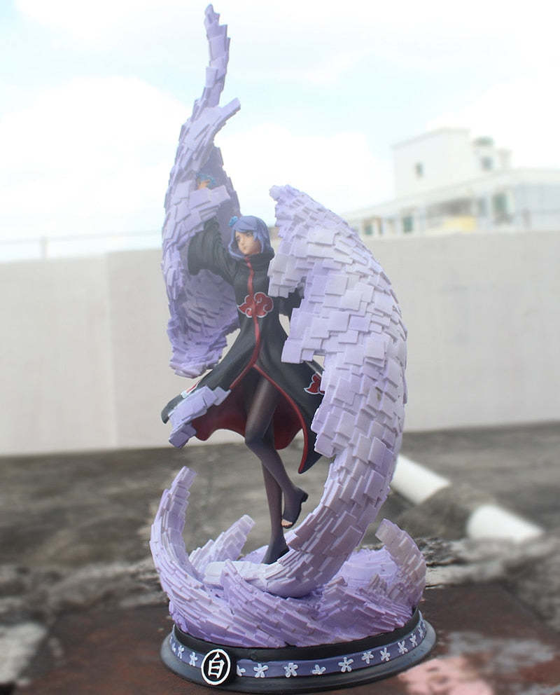 Anime Naruto Shippuden Akatsuki Konan Collectible PVC Model Figure Toy-xinru