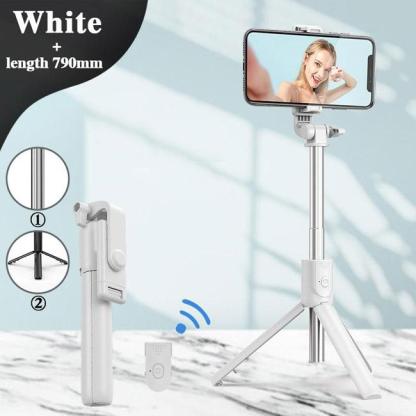 6 In 1 Wireless Bluetooth Real-Time Broadcast Remote Control Selfie Stick Tripod-xinru