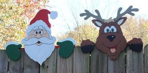 Christmas Ornaments Santa Claus Reindeer-xinru shop