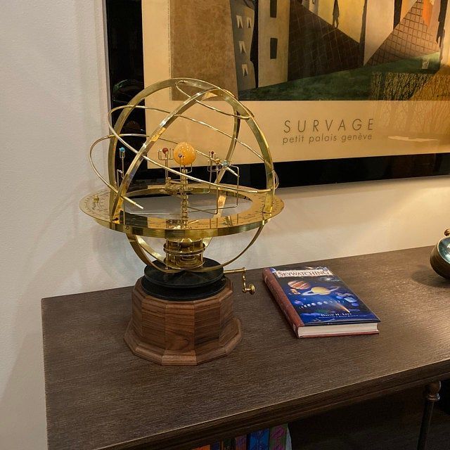 Grand Orrery Model Of The Solar System-xinru