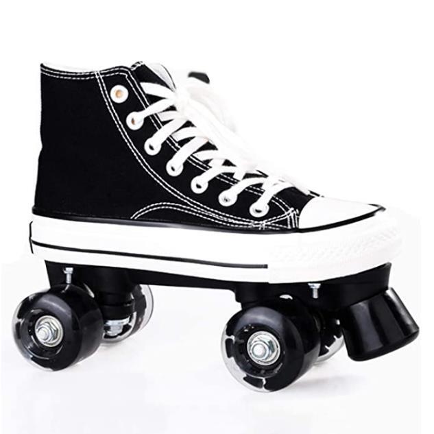 Canvas Flash Roller Skates-xinru shop