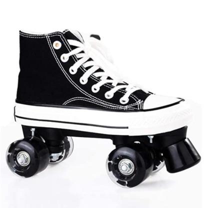 Canvas Flash Roller Skates-xinru shop