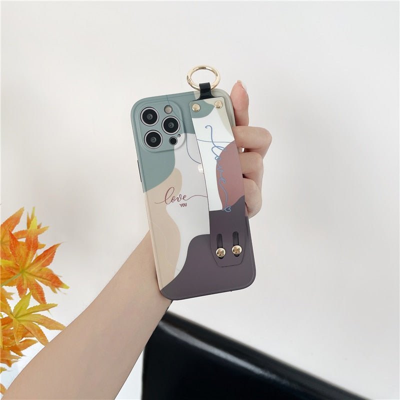 Artistic Wrist Strap Case-xinru