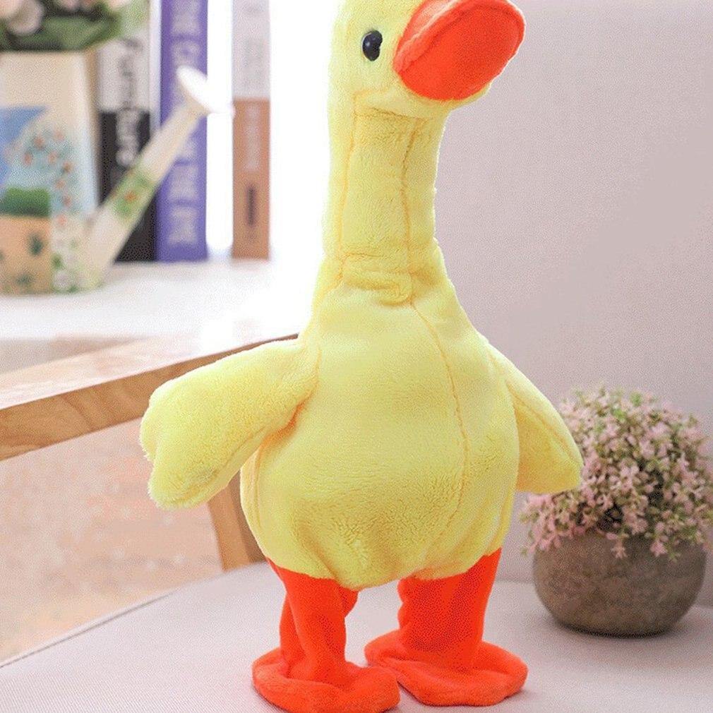 Educational Toy Talking Duck Plush-xinru