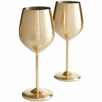 Wine Glass Stemware Party Wine Glass Cocktail 304 Stainless Steel-xinru