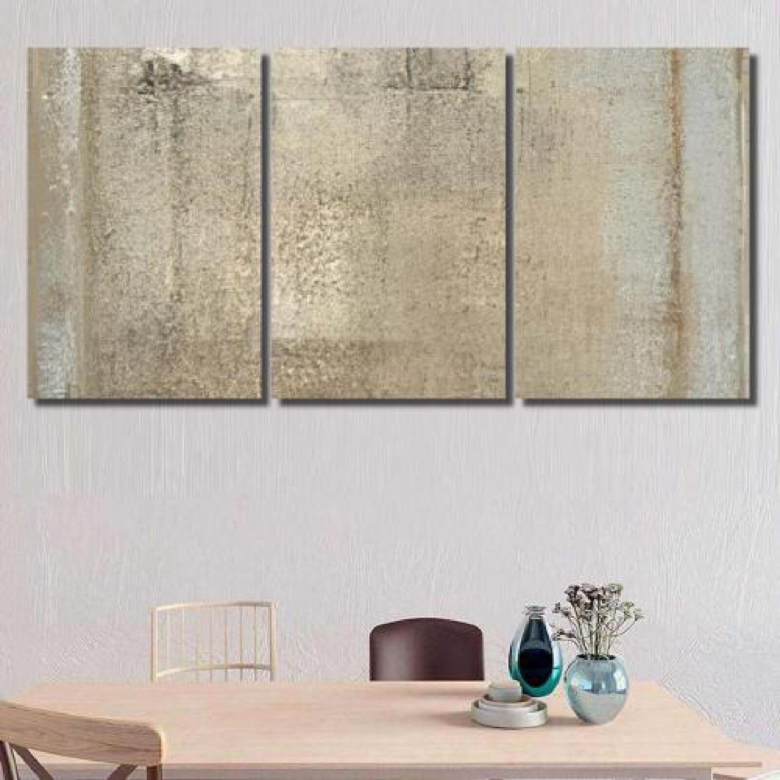 Brown Beige Abstract Art-xinru shop