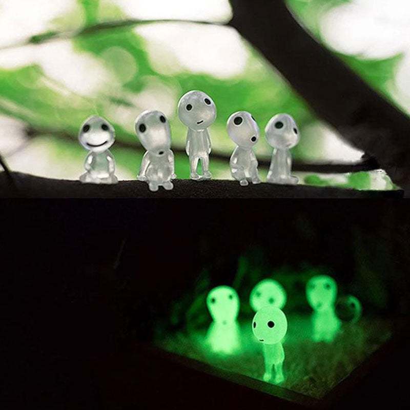 Princess Mononoke Luminous Tree Elves Doll Ornament-xinru