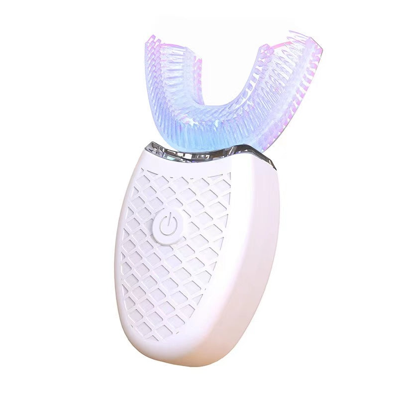 Ultrasonic Electric  Adults Teeth Whitening U Shaped Toothbrush-xinru