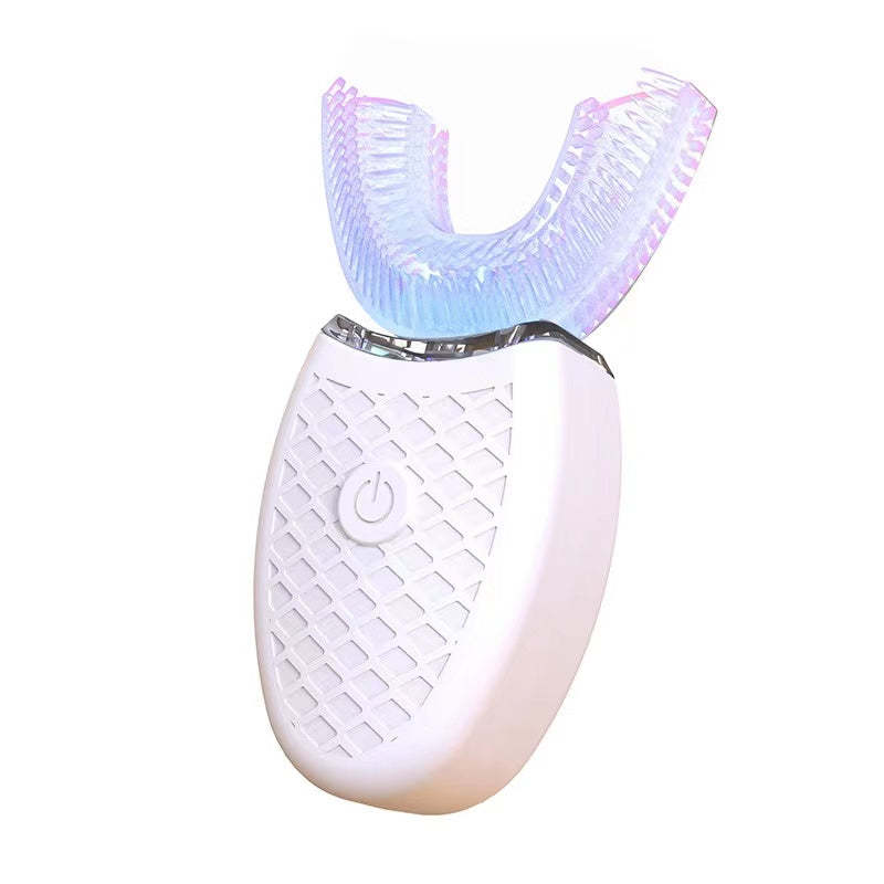Ultrasonic Electric  Adults Teeth Whitening U Shaped Toothbrush-xinru