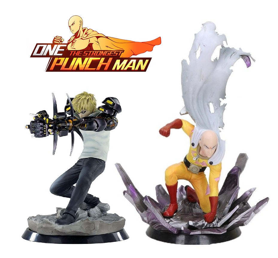 One-Punch Man Saitama  Genos Collectible Action Figure-xinru