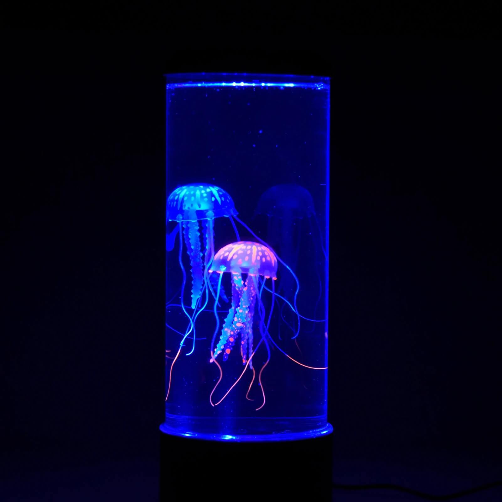 Mini Desktop Aquarium Tower Electric Color LED Jellyfish Light-xinru