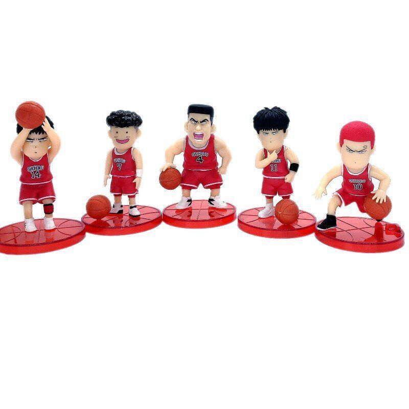 Slam Dunk PVC Action Figures Dolls Boys Toys Doll Birthday Christmas Gifts-xinru