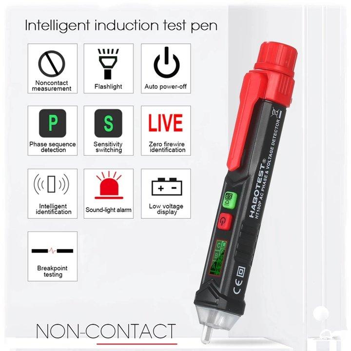 12V/48V-1000V Non-Contact Sensitive AC Voltage Test Pen-xinru