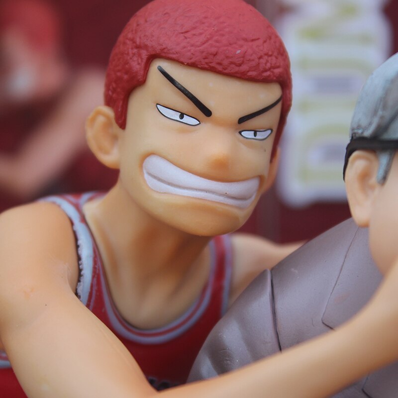 Slam Dunk GK Model Shohoku Coach Anzai And Hanamichi Sakuragi pvc Action Figure-xinru