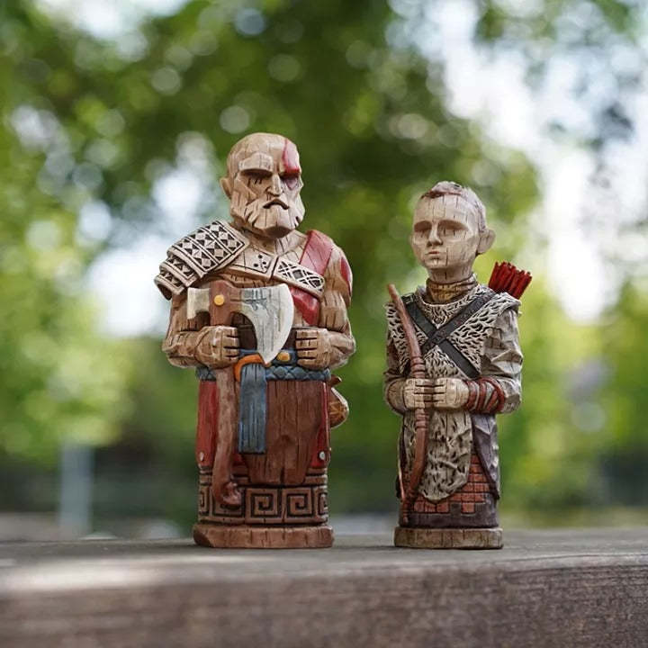 God Of War Level 52 Atreus Toys 7" Figurines Limited Edition Low Number-xinru