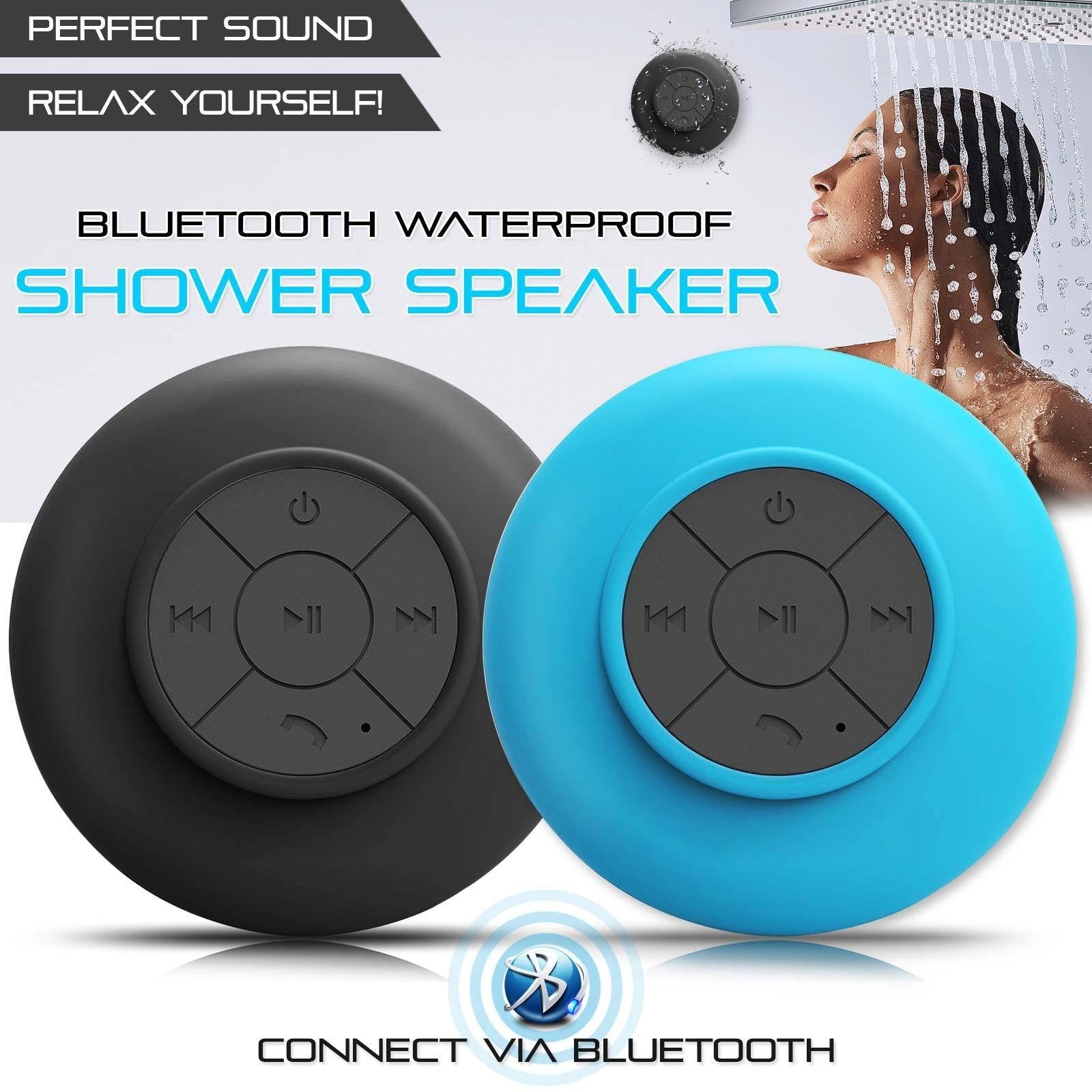 Mini Wireless Waterproof Bluetooth Shower Speaker-xinru
