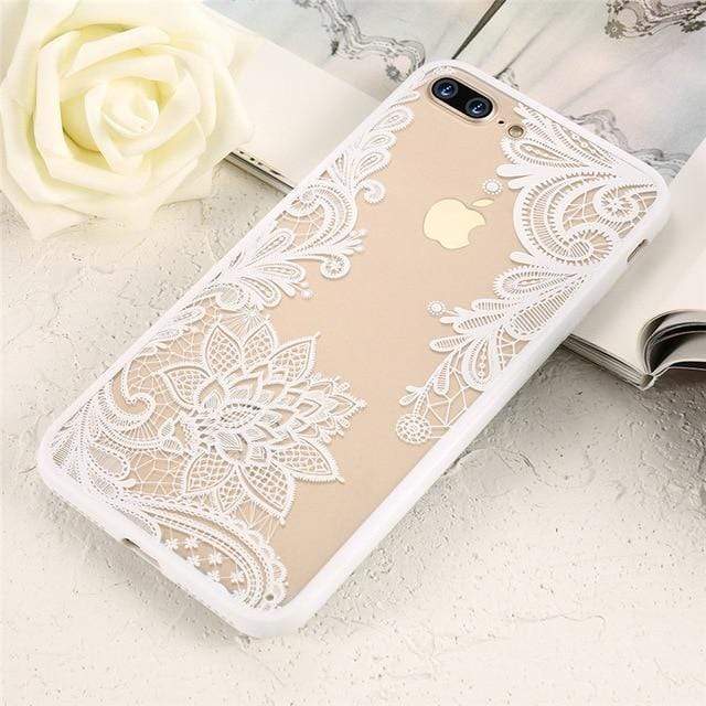 Luxury Lace Flower Case-xinru