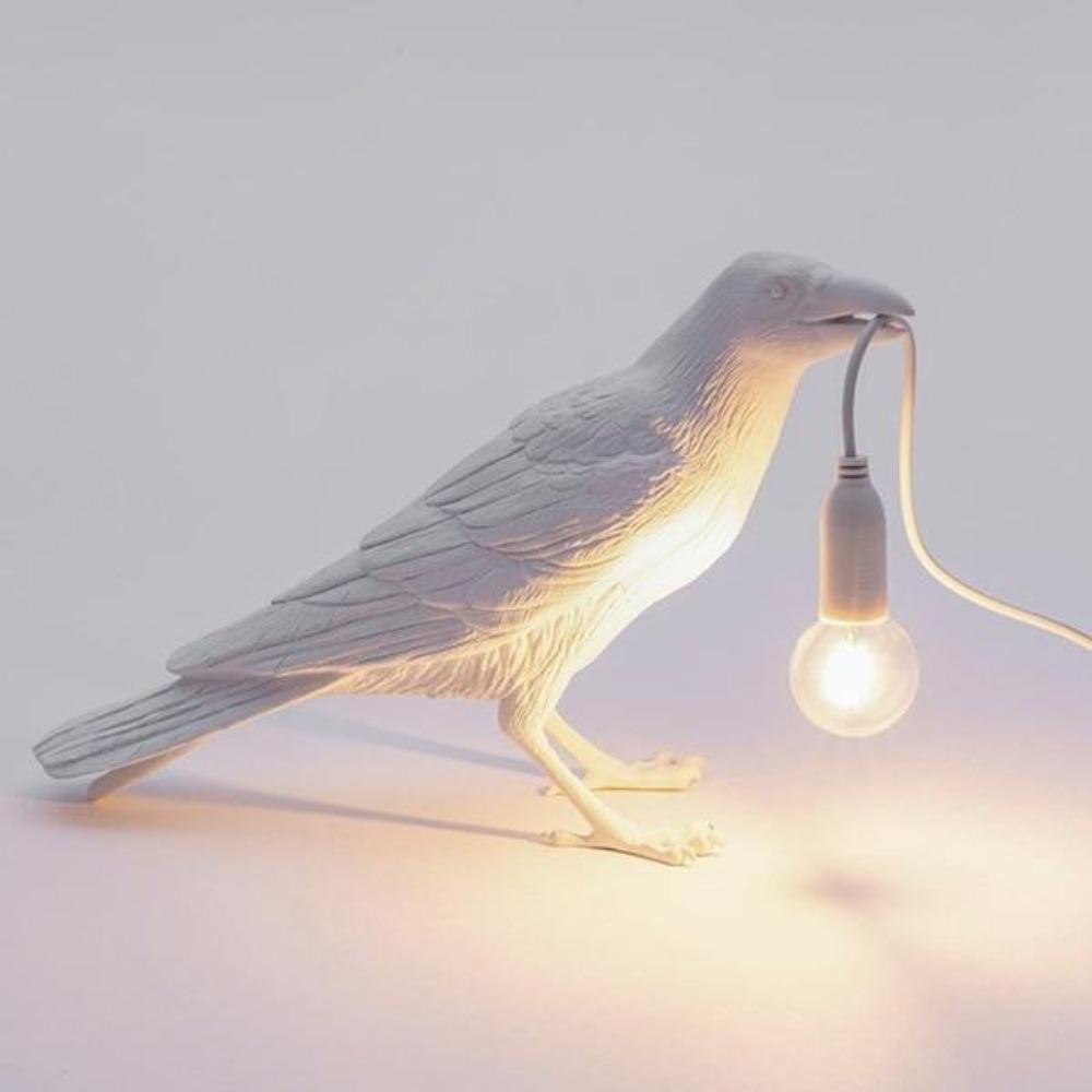 Auspicious Bird Raven Standing Table Lamp-xinru