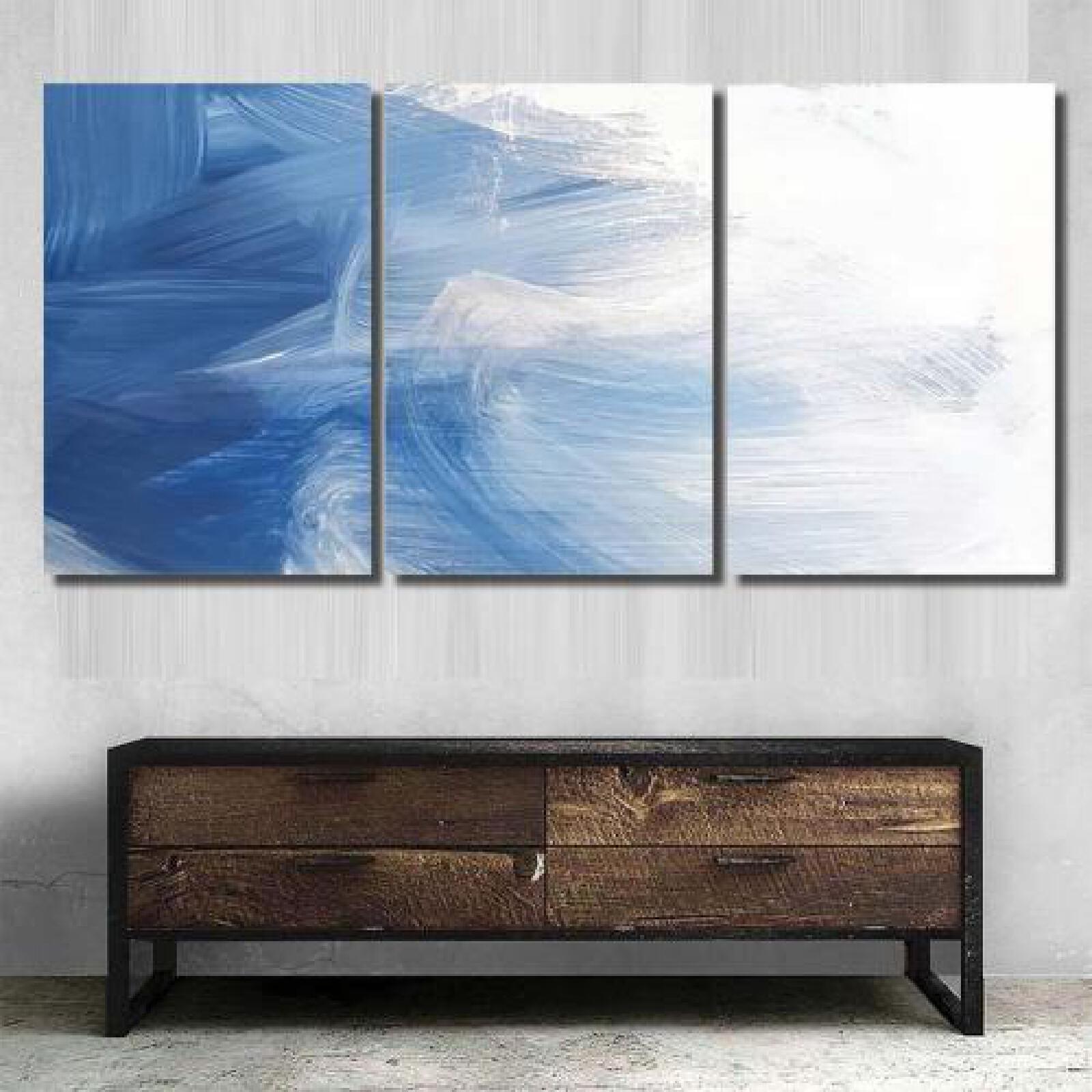 Blue Gradient Abstract-xinru shop