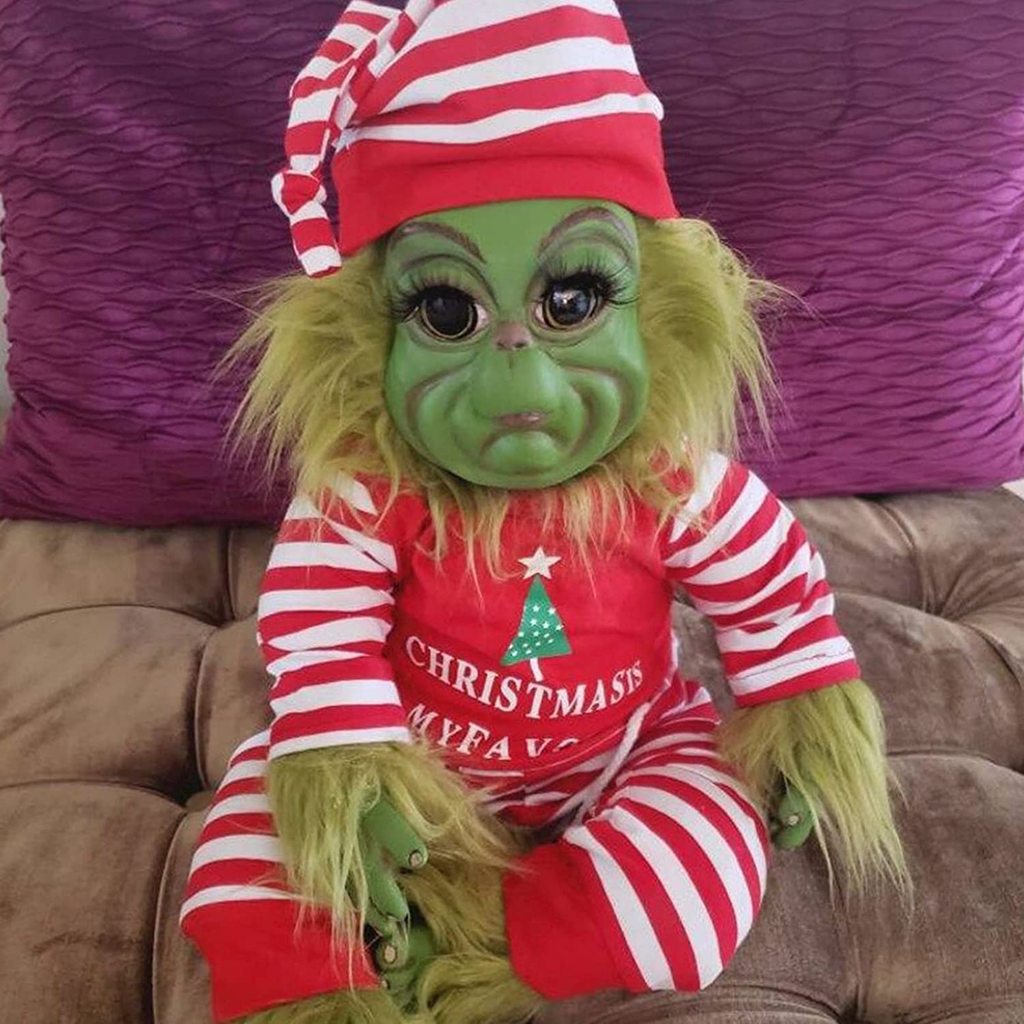 Early Christmas-Grinch Doll-xinru shop