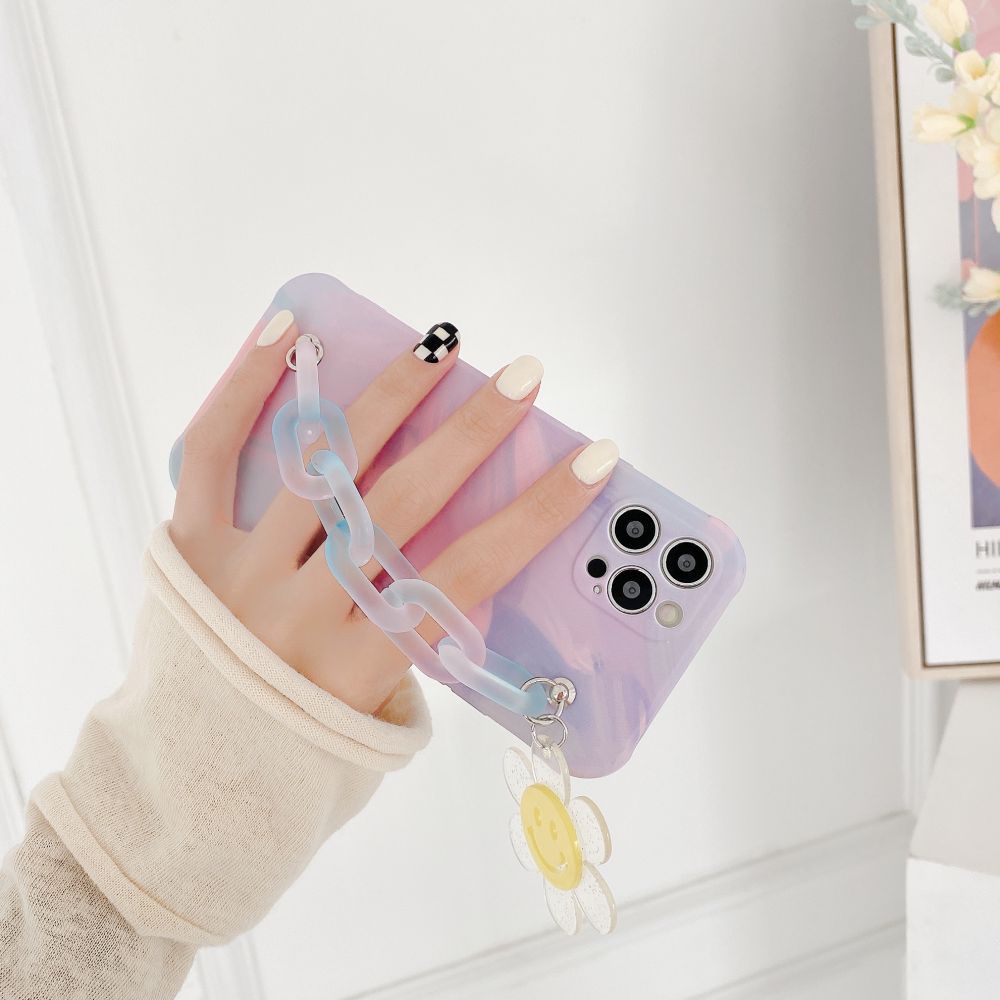 Aurora Smiley Chain Case-xinru