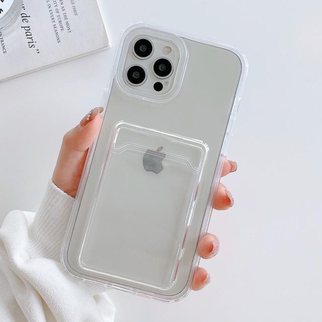 Clear Candy Wallet Case-xinru