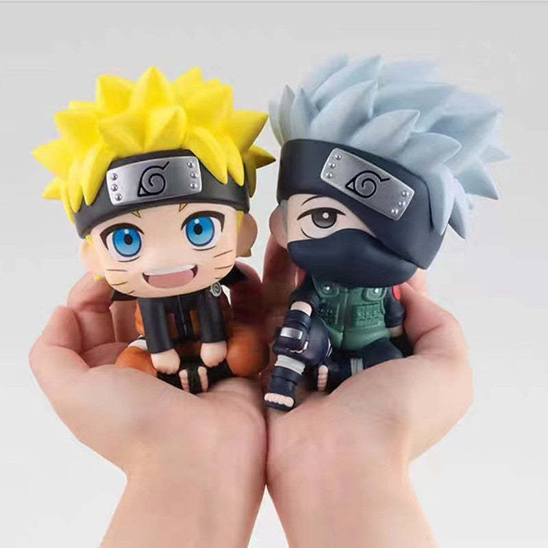 Anime Naruto Doll Uzumaki Kakashi Character Nendoroid Model Figure-xinru