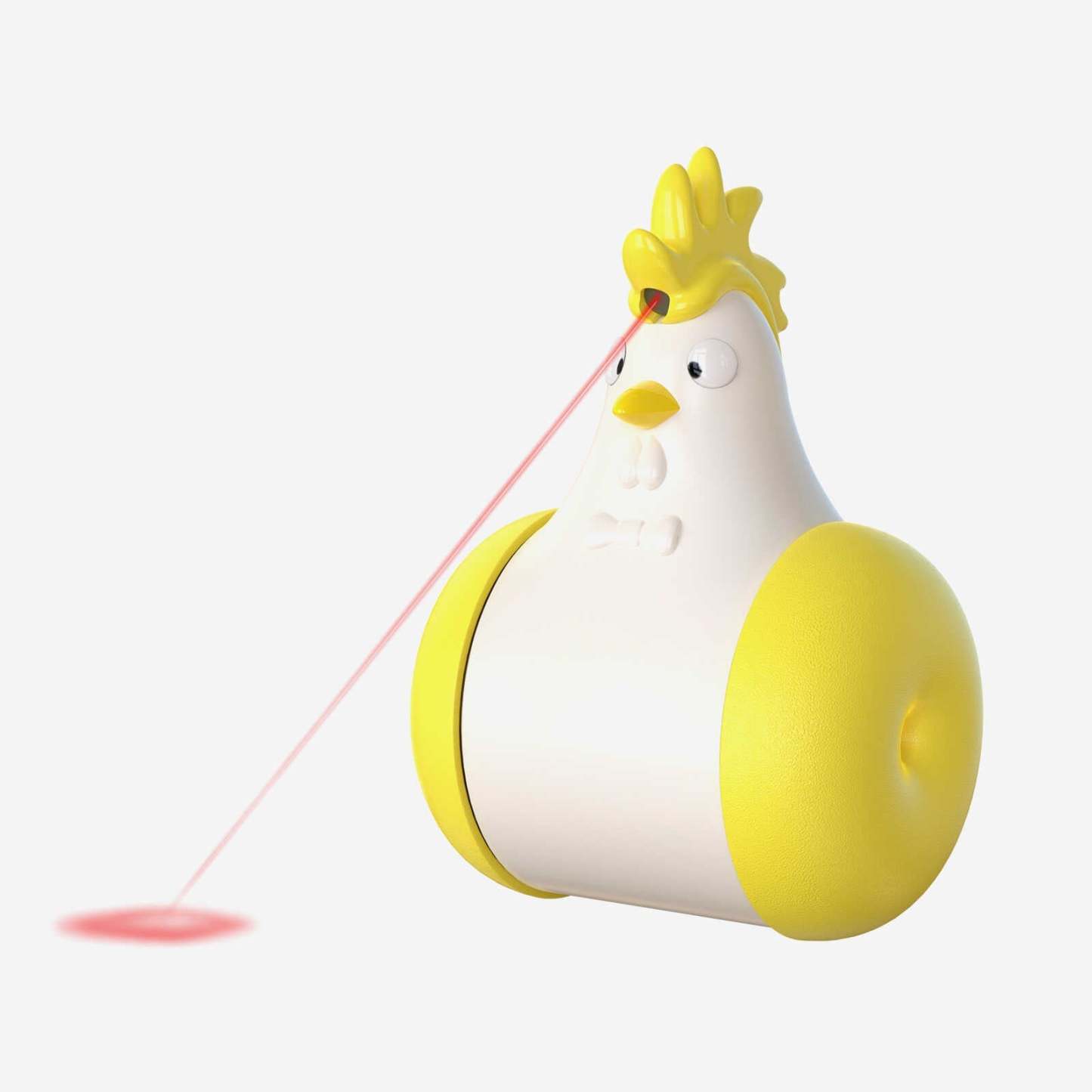Interactive Chicken Tumbler Laser Cat Toys USB Charging-xinru