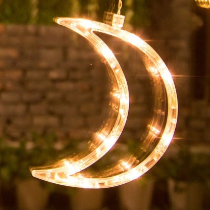 Christmas Lights LED Window Sucker Lamp Battery-Operated for Window Decorations-xinru shop