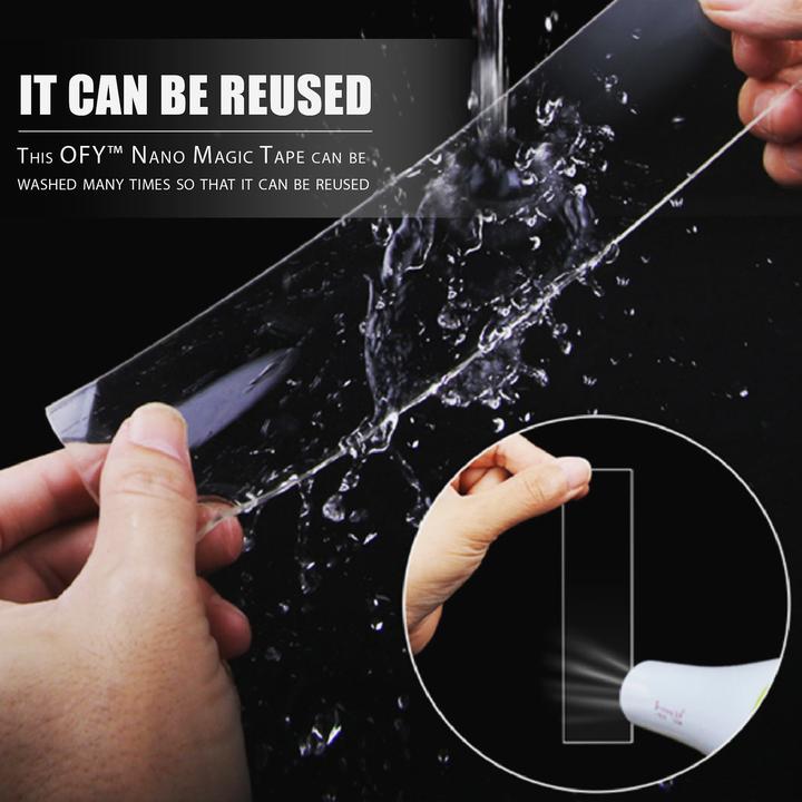 Waterproof Reusable Resistant Double Sided Nano Tape-xinru