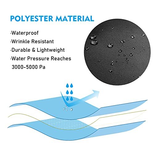 GOOSH 5 FT Height Christmas Inflatables Tree Decorations, Blow Up Yard Decoration Clearance with LED Lights Built-in for Holiday/Party/Yard/Garden-xinru shop