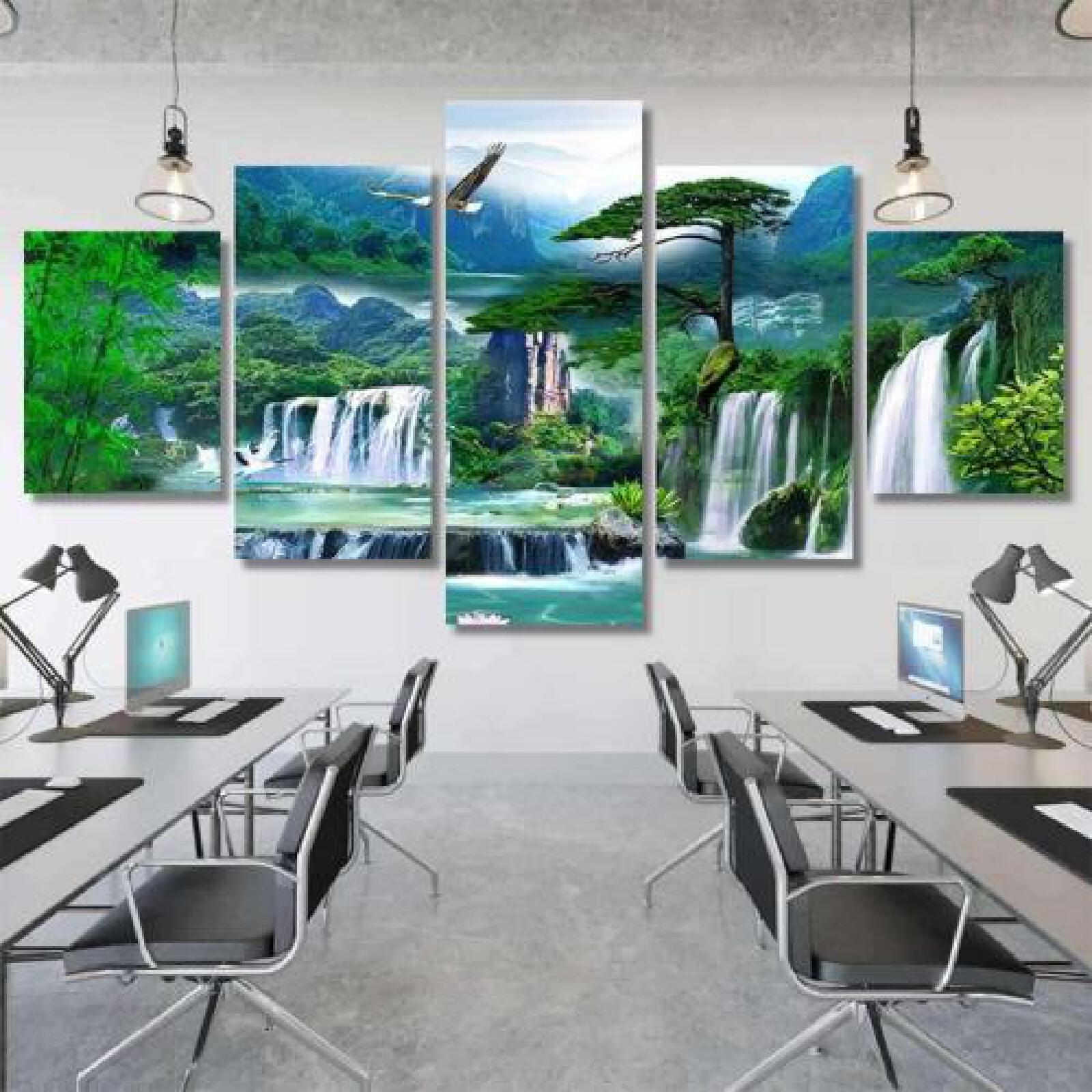 Wall Mural 3D Illusion Backdrop-xinru shop