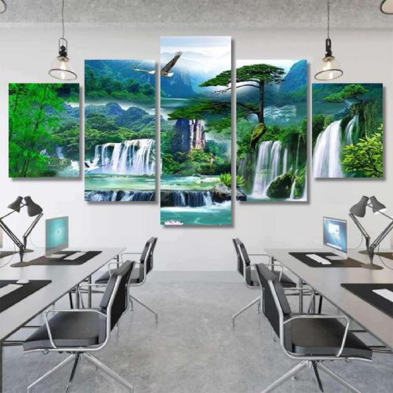 Wall Mural 3D Illusion Backdrop-xinru shop