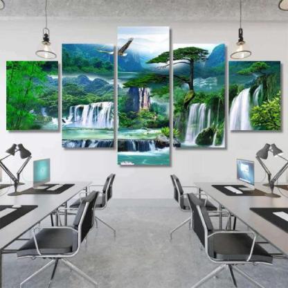 Wall Mural 3D Illusion Backdrop-xinru shop
