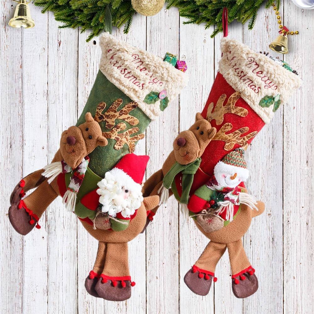 Large Candy Bags Christmas Stocking-xinru shop