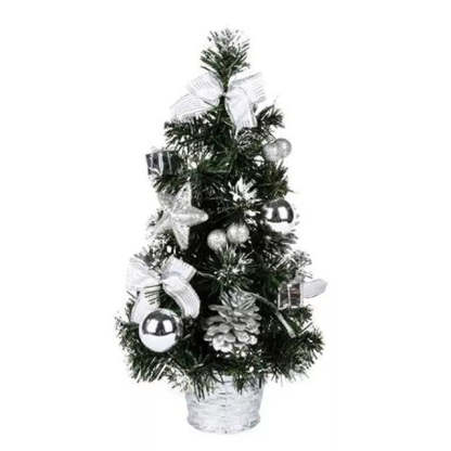 Small Prelit Artificial Tabletop Christmas Tree With Lights-xinru shop
