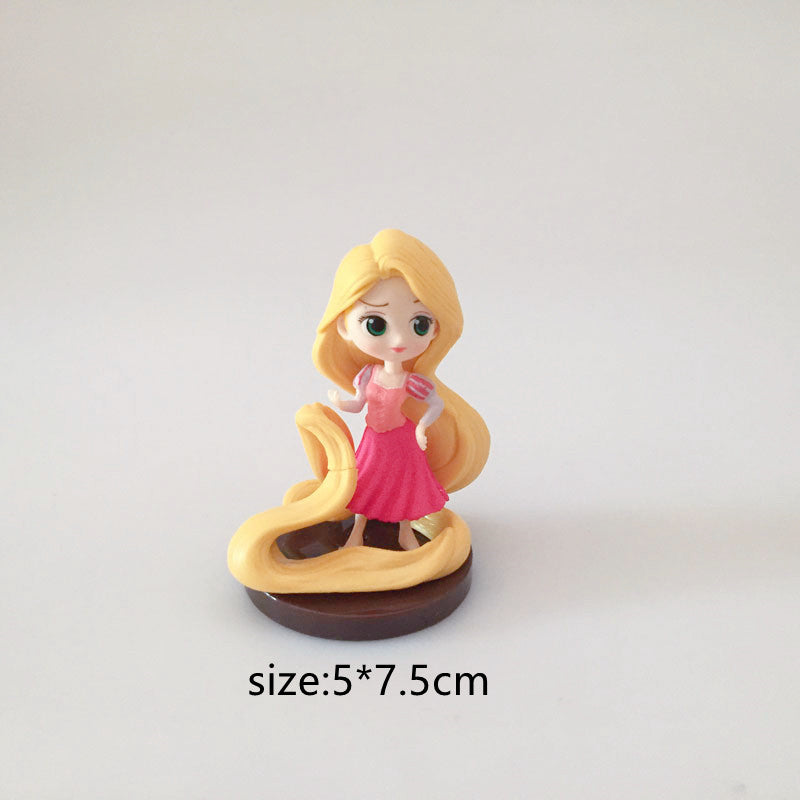 Q Posket Princess PVC Action Figures Collectible Model Toys-xinru