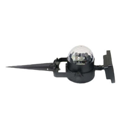 Solar Rotating Color Projection LED Outdoor Garden Lawn Light-xinru