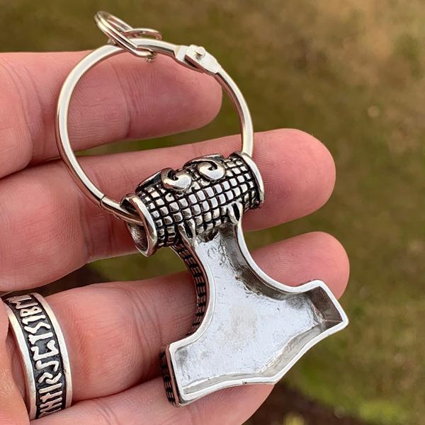 Thor's Hammer Keychain-xinru shop