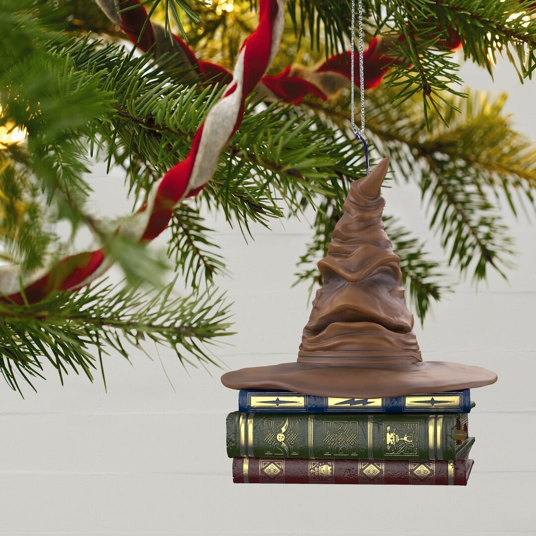 Harry Potter Sorting Hat Ornament With Sound and Motion -  Christmas Ornament 2021-xinru shop
