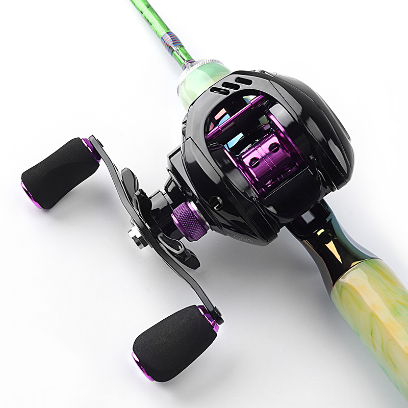 Throw Magnetic Brake Raft Fishing Metal Fishing Reel-xinru shop